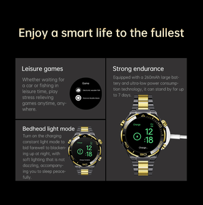 Горячая распродажа: умные часы с голосовым помощником, водонепроницаемость IP67, отслеживание фитнеса, поддержка голосовых вызовов, NFC, мониторинг здоровья - Product Image 5
