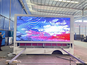 Caja LED P4 de 14 pies Personalizada de Fábrica para Publicidad Móvil en Exteriores, Montada en Camión - Product Image 4