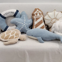 Nouvel oreiller gonflable en forme de mémoire, décoratif, floral, personnalisé, en fourrure bouclée tissée, pour la plage côtière estivale