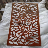 Pantallas decorativas de aluminio para interiores y exteriores, paneles de corte láser para exteriores