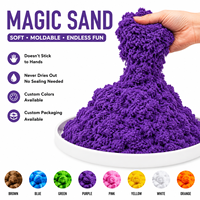 Sable magique de haute qualité pour enfants de 5 à 7 ans, ne sèche jamais, certifié EN71/ASTM, production ODM/OEM prise en charge, en stock