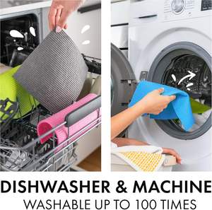 Torchon à vaisselle suédois promotionnel à bas prix OEM torchons à vaisselle en éponge de cellulose - Product Image 4