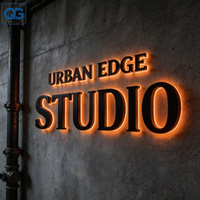 Letrero con Letras 3D Retroiluminadas con LED Personalizado para Interiores y Exteriores, Letrero Comercial con Letras de Canal LED Retroiluminadas, Logotipo para Salón de Belleza
