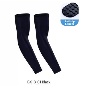 Ademend op maat gemaakt sport-icesilk textiel UV-zonbescherming verkoelende compressie armbrace cover lange mouwen oversleeve - Product Image 1