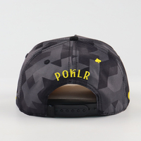 Nouvelle Casquette de Baseball Réglable à 5 Panneaux avec Broderie 3D Personnalisée Camouflage Pique de Poker – Fabricant Usine
