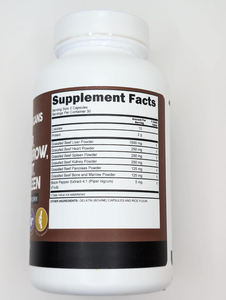 Capsules de foie de bœuf nourris à l'herbe OEM avec dessiccation, cœur de bœuf, rate, pancréas et supplément de pilules enzymatiques Dao pour os et moelle - Product Image 5