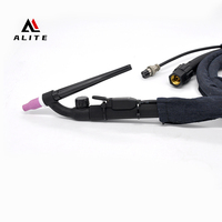 Torche de soudage TIG refroidie par air WP9 avec tête en laiton et accessoires, consommables et pièces de rechange pour torche TIG, fourniture directe du fabricant