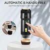 เครื่องชงกาแฟเอสเพรสโซแบบพกพา ดีไซน์โรงงาน พร้อมระบบทำความร้อนน้ำ แบตเตอรี่แบบชาร์จได้ 7500mAh เครื่องชงกาแฟเอสเพรสโซไฟฟ้าอัตโนมัติ - Product Image 4