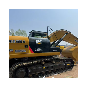 Pelle hydraulique sur chenilles Caterpillar 329D2L d'occasion à bas prix Moteur d'origine japonaise Prix bon marché avec boîte de vitesses à noyau - Product Image 1