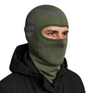 Penutup Kepala Balaclava Nilon Musim Dingin, Masker Ski Termal Bernapas Anti-Selip untuk Cuaca Dingin, Olahraga Luar Ruangan, Bersepeda - Product Image 6