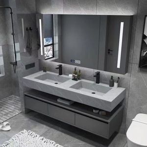 Meuble-lavabo <span class=keywords><strong>de</strong></span> <span class=keywords><strong>salle</strong></span> <span class=keywords><strong>de</strong></span> <span class=keywords><strong>bain</strong></span> <span class=keywords><strong>blanc</strong></span> <span class=keywords><strong>de</strong></span> luxe, design moderne, ensembles <span class=keywords><strong>de</strong></span> meubles flottants muraux carrés pour <span class=keywords><strong>salle</strong></span> <span class=keywords><strong>de</strong></span> <span class=keywords><strong>bain</strong></span> - Product Image 3