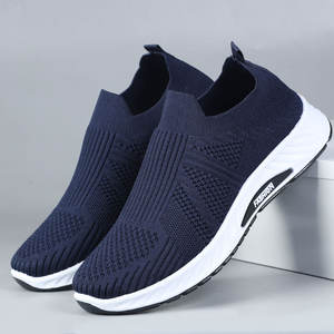 Zapatos de malla de PVC para <span class=keywords><strong>hombre</strong></span>, estilo casual, cómodos, transpirables y ligeros, para primavera, para hombres de mediana edad y mayores, tipo <span class=keywords><strong>slip</strong></span>-on, de fábrica. - Product Image 2