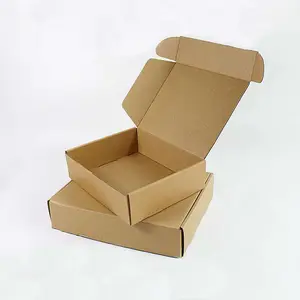 항공기 상자 도매 접는 포장 상자 소가죽 강화 골판지 상자 익스프레스 포장 항공기 판지 사용자 정의