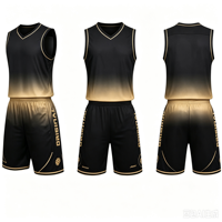 Uniformes de basketball personnalisés réversibles à séchage rapide en maille respirante polyester pour équipes de ligue, vente en gros directe usine