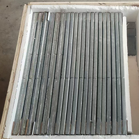 Tube en carbure de silicium réactif fritté pour four de cuisson, taille personnalisée, résistant aux hautes températures, service de soudage, usage industriel