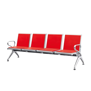 Chaise d'attente 2 places pour mains et pieds, chaise d'attente pour hôpital, centre de soins ambulatoires, lieux publics, gare et aéroport - Product Image 2