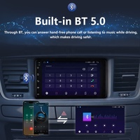 Sistema de Audio para Auto Android de 7 Pulgadas N5 de Fábrica, Pantalla Táctil QLED, Estéreo FM, Navegación GPS, Reproductor Multimedia Carplay DVD para Toyota