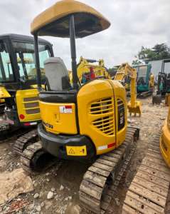 Mini-excavatrice Komatsu 20MR 55MR d'occasion, 2 tonnes, pièces d'origine, bon état, prête à travailler, faible nombre d'heures, à vendre - Product Image 2