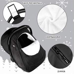 ที่คลุมที่นั่งใน<span class=keywords><strong>รถ</strong></span>สำหรับเด็กทารกใน<span class=keywords><strong>รถ</strong></span>ยนต์แบบพกพาน้ำหนักเบาใช้คลุมที่นั่งในรถยนต์สำหรับฤดูหนาว - Product Image 4