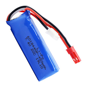 사용자 정의 601844 450mah 600mah 7.4v 리튬 폴리머 배터리 리튬 이온 셀 충전식 배터리 Lipo 배터리 팩 - Product Image 5