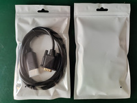 1.8M Thunderbolt DP mâle vers VGA mâle convertisseur câble adaptateur affichage DP Port vers VGA vidéo Cavle pour PC portable 6FT 1.8M