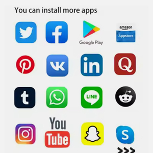 Duoqin F22 Cổ Phiếu lớn 4g bàn phím điện thoại thông minh Octa core CPU MTK Bộ vi xử lý Google play hỗ trợ tiếng Anh thương hiệu điện thoại cho nam giới - Product Image 3