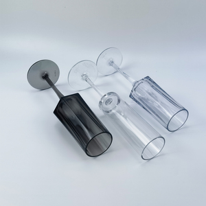 Polycarbonate Stem Tulip Glass Plastic for <strong>Champagne</strong> <strong>Flute</strong> Elegant and Durable Wine Glasses - Product Image 5