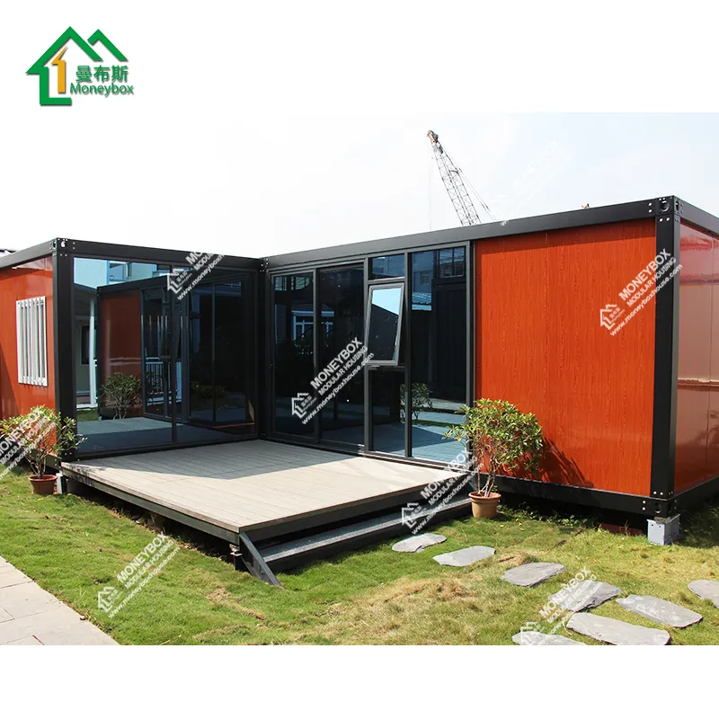 2023 maison de cottage de luxe préfabriquée mobile portable modulaire petite petite cabine esthétique avec chambre en mezzanine