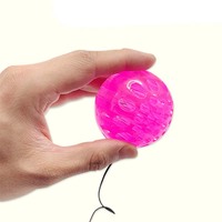 Balles rebondissantes Orbit lumineuses avec lumières clignotantes et ficelle élastique