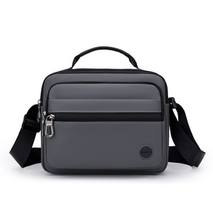 Bolso Bandolera de Lona Oxford para Hombre, Impermeable, Ligero, con Logotipo Personalizado, Bolso Mensajero de Gran Capacidad - Product Image 4