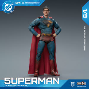 Fondjoy DC Superman endommagé par la bataille, figurine d'action à l'échelle 1/9, 19 cm/7,6 pouces, modèle <span class=keywords><strong>original</strong></span> authentique, jouet de collection, <span class=keywords><strong>cadeau</strong></span> - Product Image 4
