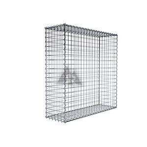 Aanpasbare 100X100X30Cm Gabion Steen Hekwerk Las Schanskorf Mand Hek Met Rivierrots Behouden Muren Tuin Gaas