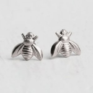 Orecchini a Perno a Forma di Ape per Donne, Accessori per Orecchie Semplici e Carini per Uso Quotidiano - Product Image 6