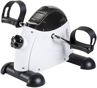 Mini vélo d'exercice sous le bureau, pédalier d'exercice, mini vélo d'exercice stationnaire pour les bras et les jambes