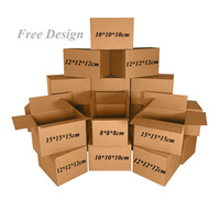 Cartons de Rangement Robustes 5 Plis Marque Personnalisée, Grands Cartons d'Emballage en Carton Ondulé pour Déménagement et Expédition