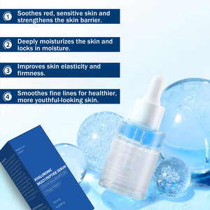 Sérum apaisant à 0,5 % d'hyaluronate de sodium + 13 peptides Atténue les ridules Répare la barrière pour les peaux sensibles Utilisation toute la journée 30 ml - Product Image 6