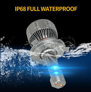 Todo en uno Plug and Play con ventilador 1:1 Led faro bombilla 800 9005 H4 H11 9006 9012 H7 Led faro de coche - Product Image 3