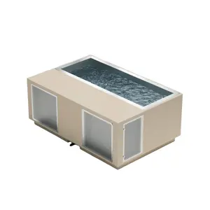 Customized Manufacturer Direct Sale Cold Plunge Pool For Outdoor Therapy Tub And Ice Bath Tub Ice Plunge Tub For Sale