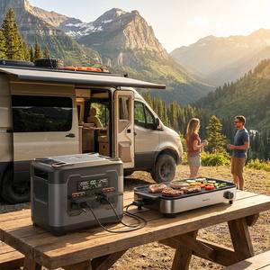 Centrale Électrique Portable Rock New Energy 2400W S2400, Générateur Solaire UPS 3500+ Cycles pour Camping et Sauvegarde Domestique - Product Image 4