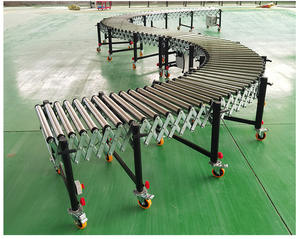 Esnek konveyör sistemi esnek genişletilebilir tahrikli makaralı konveyör - Product Image 2