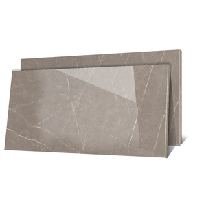 Tuiles en porcelaine indienne à prix avantageux, polies, décoratives, en briques réfractaires modernes pour sols et murs, dalles noires - Product Image 6