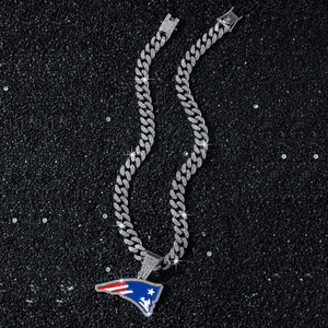 Nuevo Collar con Colgante Geométrico de Aleación con Diseño Innovador y Personalizado de Bandera Americana, Collar Moderno para Hombre, Joyería de Moda - Product Image 3