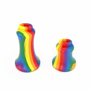 Ylm pria pelangi terbalik cekung kateter silikon uretra tabung BDSM kunci Penis kateter Pria Trans gadis kunci kemaluan - Product Image 2