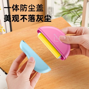 Portable Washable <b>Lint</b> <b>Roller</b> Reusable Strong Adhesive Sticky Clothes Pet Hair Remover Rose Blue - Product Image 4