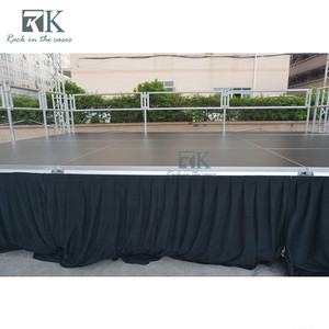 Plataforma de escenario de aleación de aluminio para ferias comerciales Etapas de instalación rápida - Product Image 5