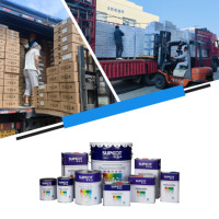 Vente directe usine – Peinture acrylique 1K PP68 noire effet pailleté pour rénovation automobile, revêtement de pare-chocs, peinture en spray pour plastique