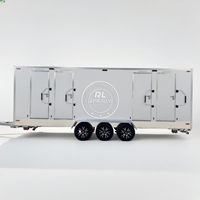Unité de toilettes mobiles modernes 2025 pour extérieur avec salle de bain VIP écologique