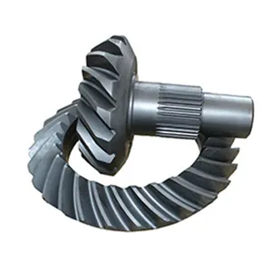 Oem Customized Spiral Bevel Gear Hobbing Small Copper Brass High Speed Gear Box Spiral Bevel Gear