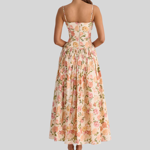 Vestidos Casuales Florales al por Mayor para Mujer, Ropa de Verano, Vestido Largo Maxi con Estampado Floral - Product Image 2