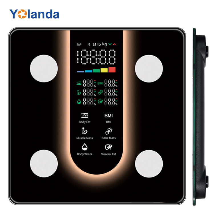 Stocked 280mm Multifunctional Smart Bathroom Scale